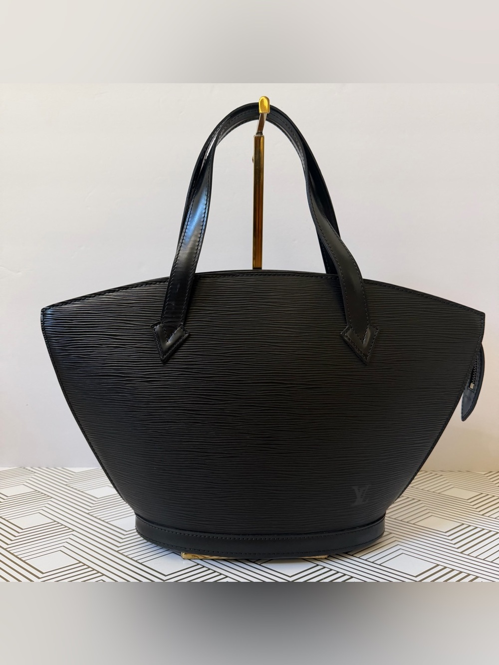 Louis Vuitton Epi Saint Jacques PM Black